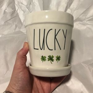 Rae Dunn lucky planter
